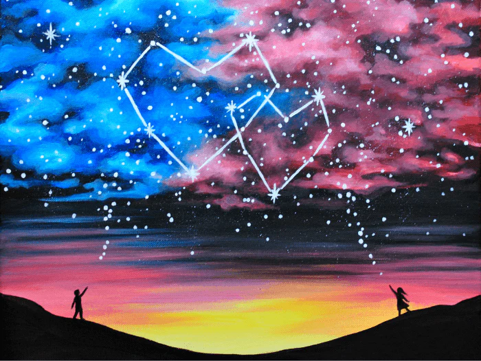 Constellation des coeurs